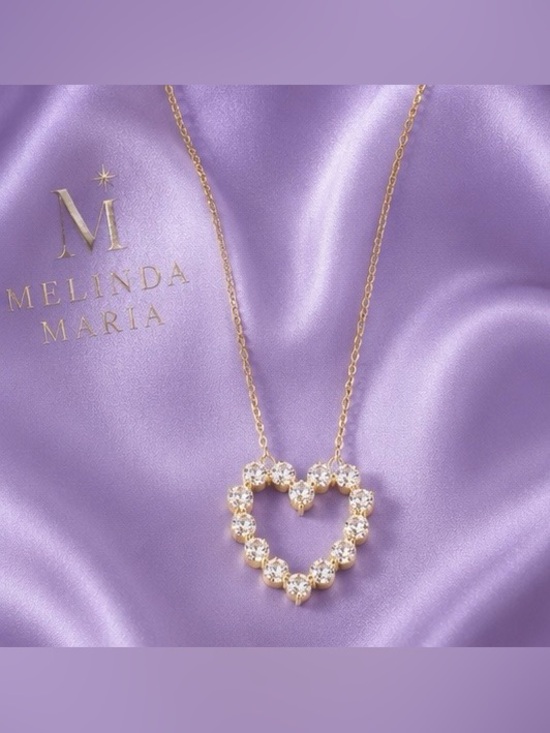 Melinda Maria Jewelry - Melinda Maria She’s an Icon Small Heart Necklace Brand New Original Packaging
